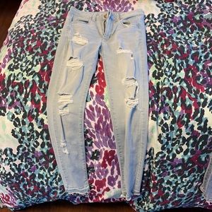 American eagle ripped jeans